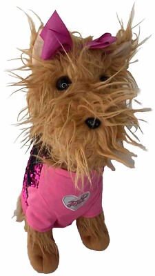 JoJo Siwa BowBow Yorkie Dog Plush 17