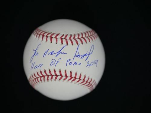 LEE ARTHUR SMITH FULL NAME SIGNED OFFICIAL OMLB BASEBALL "HALL OF FAME 2019" JSA - Picture 1 of 2