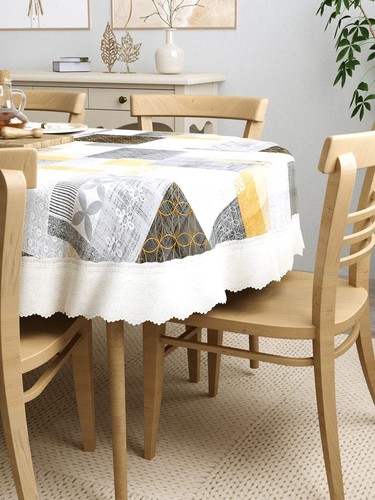 6 Seater Oval Dining Table Cover; 60x90 Inches or 152x228 cm US - Picture 8 of 16