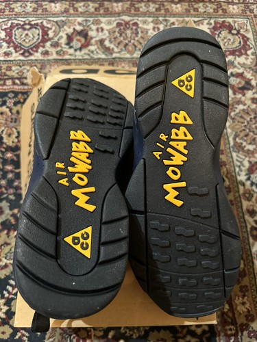 Tenis Nike ACG Air Mowabb OG Gravity Oro Púrpura Negro DC9554-500 Para Hombre 9 - Imagen 5 de 5