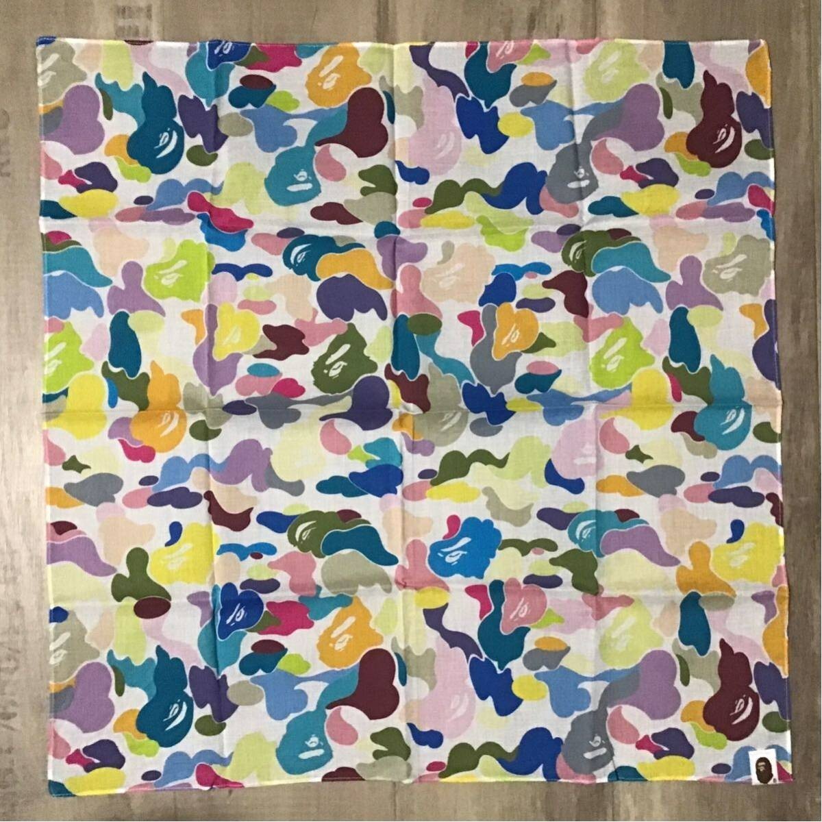 BAPE multi camo white bandana A Bathing Ape | eBay