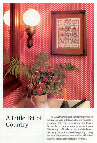 Country Samplings XS Pattern - A Journal of Cross Stitch Designs - Christmas + - Picture 10 of 12