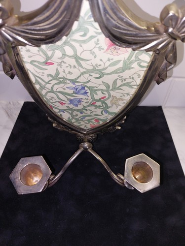 Art Nouveau Wall Sconce Candle Holder Vintage See Pictures & Description - Picture 10 of 15