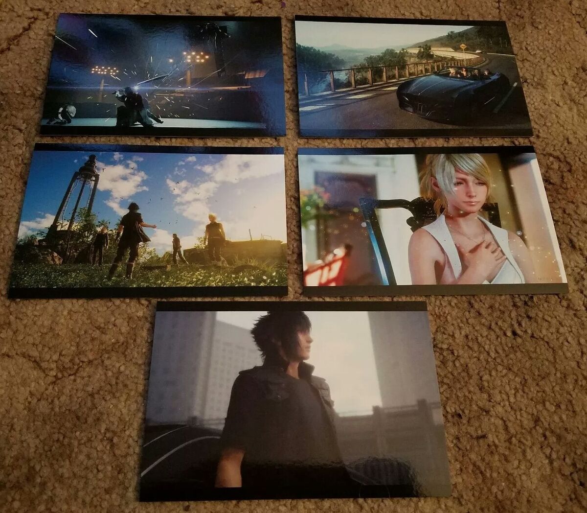 Final Fantasy 15 XV Postcard Set *Brand New* Square Enix Store Exclusive