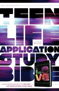 Teen-Life-Application-Study-Bible-NLT-LOVE-LeatherLike-Black-Tie-Dye