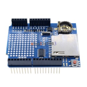 2PCS Data Logger DS1307 Logging Data Recorder Shield for Arduino UNO SD Card