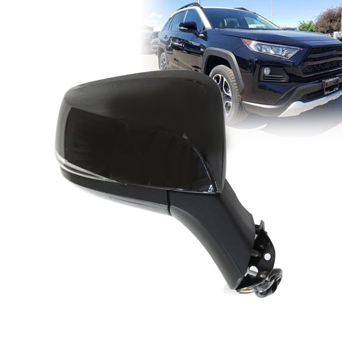 1PC Right Side Power Heated Mirror Glass w/Turn Signal For 2019-2024 Toyota RAV4 - Picture 3 of 10