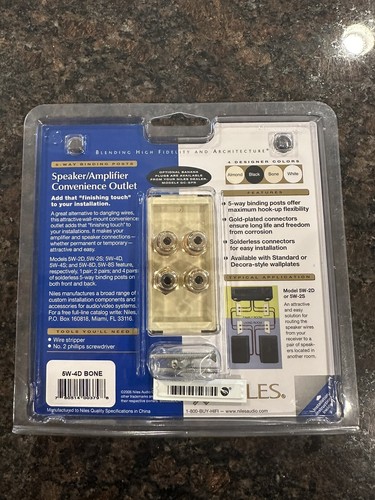 Niles Speaker/Amplifier Convenience Outlet 5W-4D - Picture 2 of 2