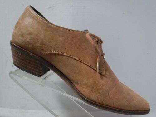 PFR Lucky Brand ERREKA Latte Brown Leather Pointed Western Lace Booties Boot 8.5 - Picture 2 of 18