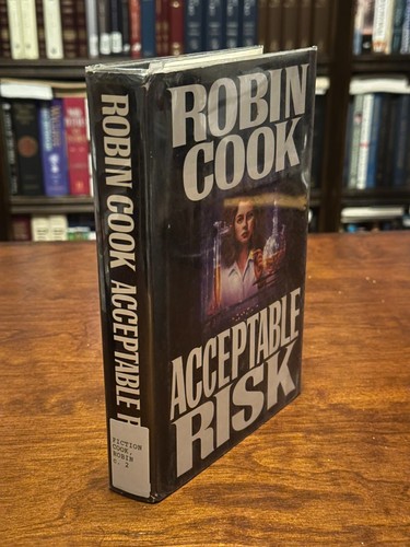 ACCEPTABLE RISK by Robin Cook (Hardcover) - Picture 2 of 3