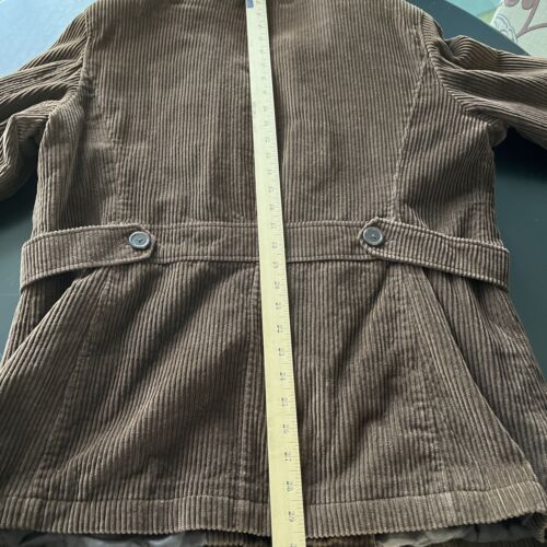 Vintage Gloria Vanderbilt Womens Double Breasted Corduroy Jacket Size XL - Picture 10 of 12