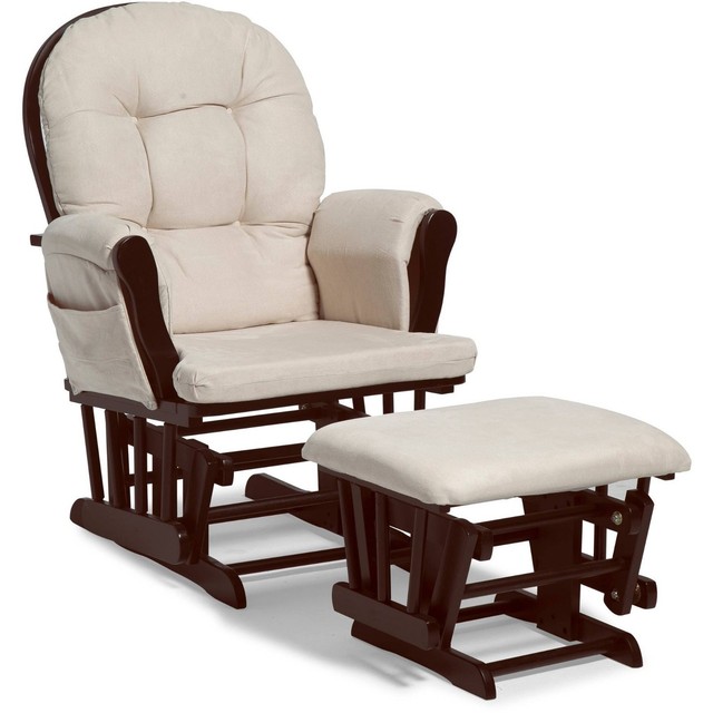 wooden glider chair