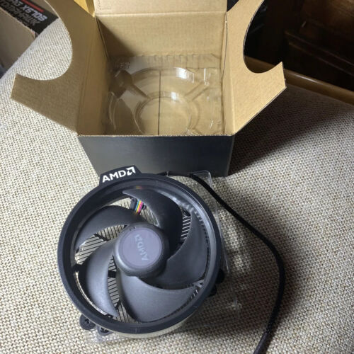 Genuine AMD Wraith Stealth CPU Cooler Fan Stock Socket AM4 AM5 Pre-Pasted New - Picture 4 of 5