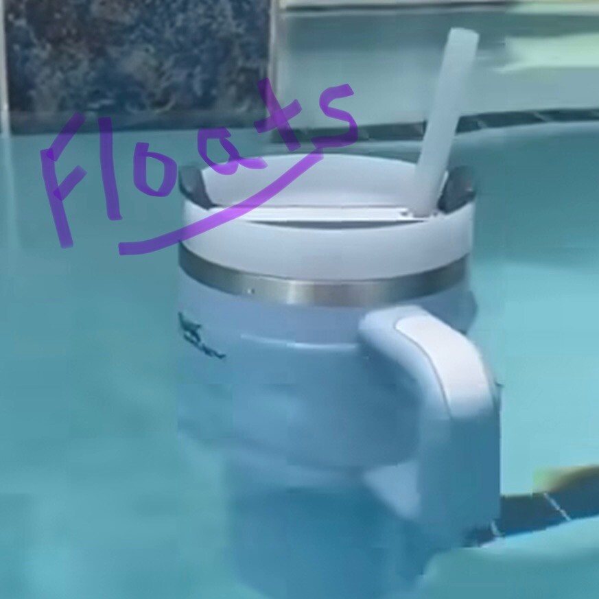 Stanley Flowstate Tumbler 40oz Blue OCEAN TIE DYE LIMITED EDITION