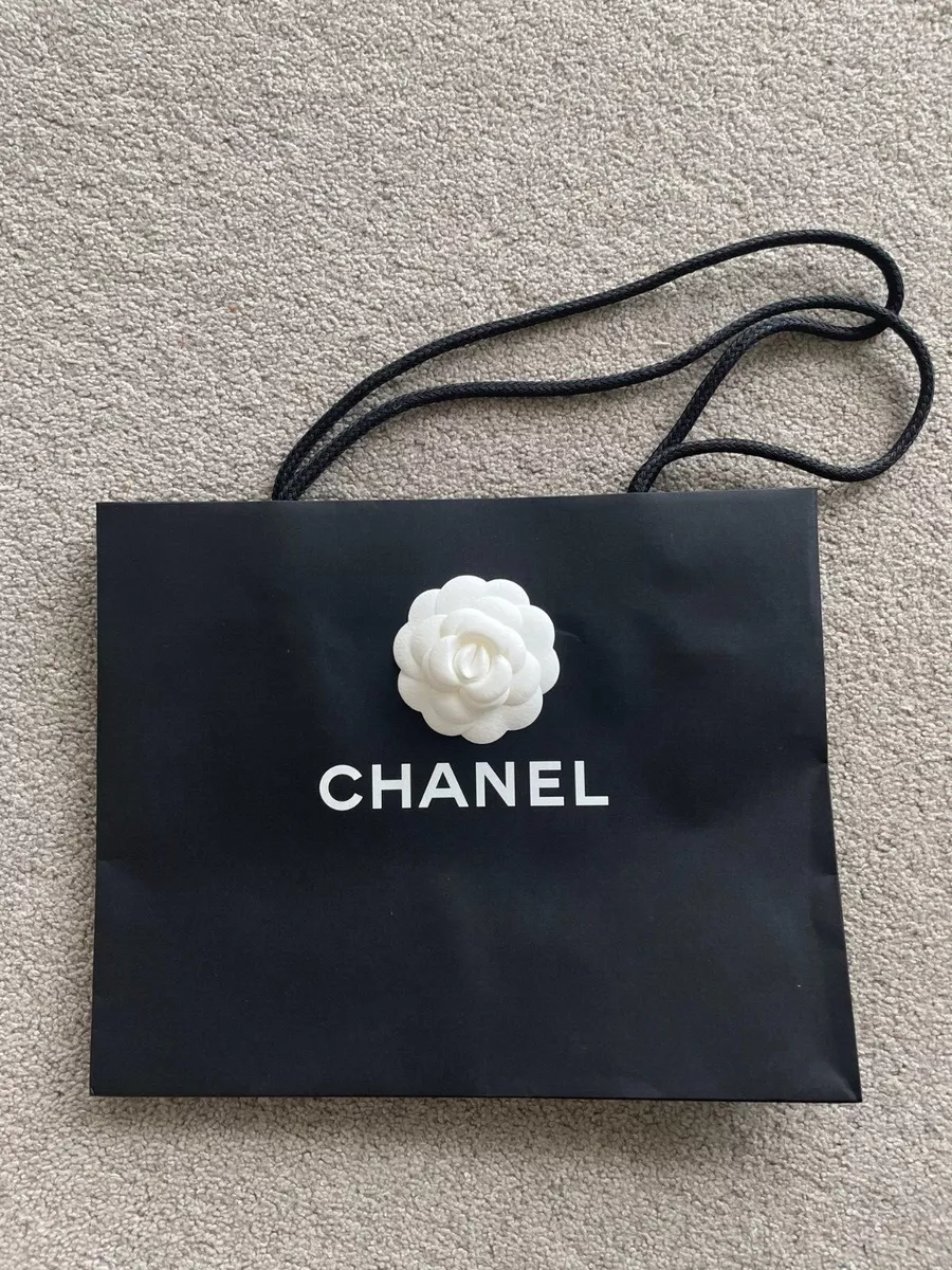 Set of 12 Paper shopping bags from Top Brands such as Chanel,Louis Vuitton,  Dior