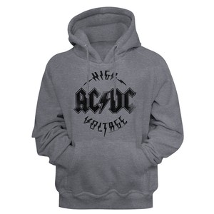 ACDC-High-Voltage-Gun-Metal-Heather-Pullover-Hoodie-Heavy-Metal-Music