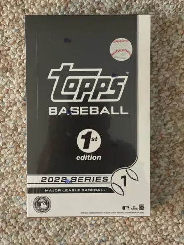 2022 Topps Baseball Series 1 1st Edition Factory Sealed Hobby Box