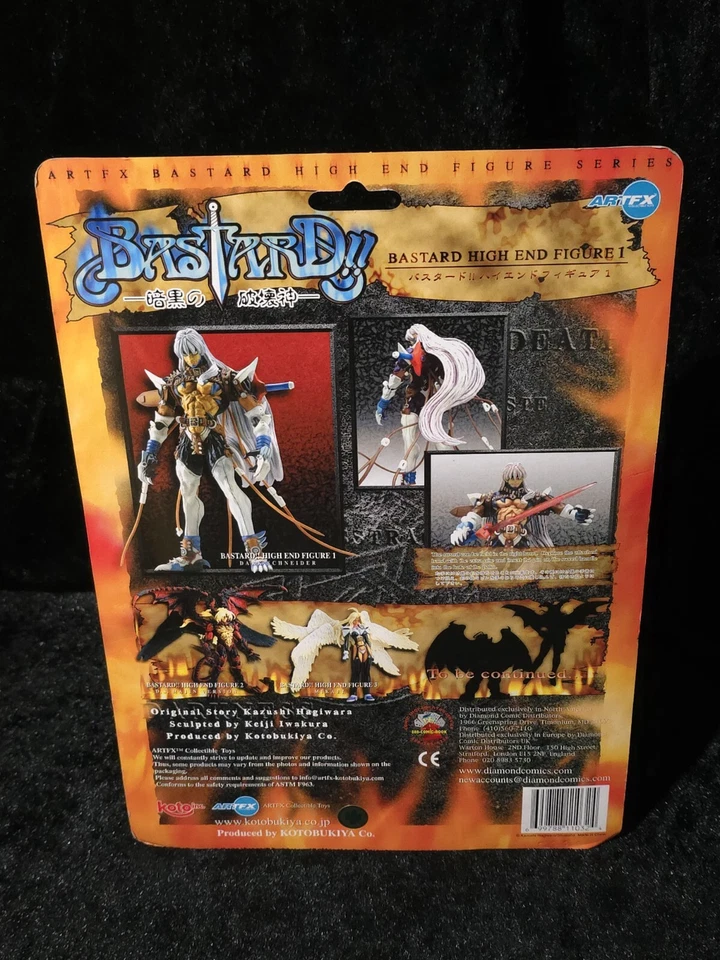 ArtFX Kotobukiya Bastardo!! Figura de gama alta Dark Schneider D.S. Jugulador ver. Foto 2 de 4