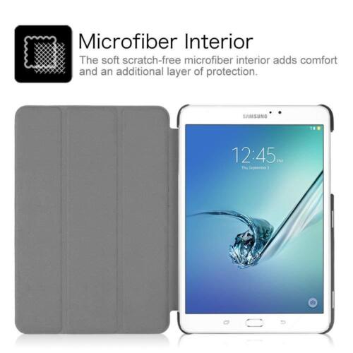 For Samsung Galaxy Tab S2 8.0 Case Slim Shell Stand Cover with Auto Sleep/Wake - Picture 3 of 8