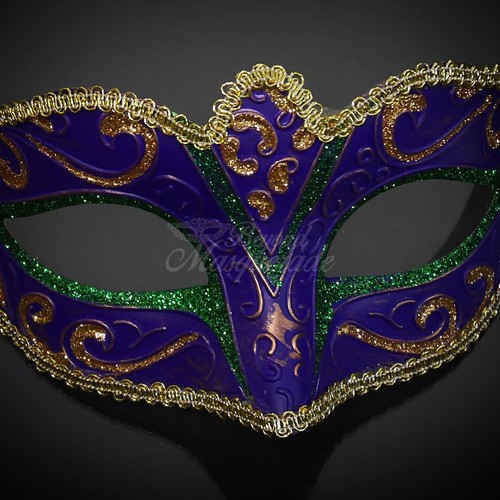 Máscara de mascarada de Mardi Gras Fiesta de máscaras de Nueva Orleans Máscara veneciana Mujeres - Imagen 28 de 34