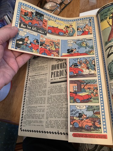Mickey Magazine 115 December 1952 French Issue Super Rare And Very Cool! Disney - Foto 19 di 24