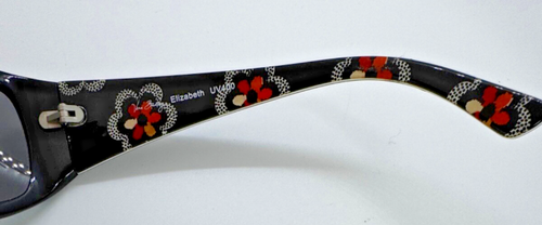 Vera Bradley Elizabeth Sunglasses with then VB pattern on the inside - Picture 7 of 9