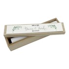 Personalised Mrs and Mrs Vintage Style Wooden Wedding Certificate Holder CE-2