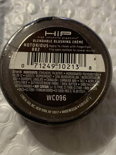 L'Oreal HIP Blendable Blushing Creme - 882 Notorious new sealed last one - Picture 6 of 7