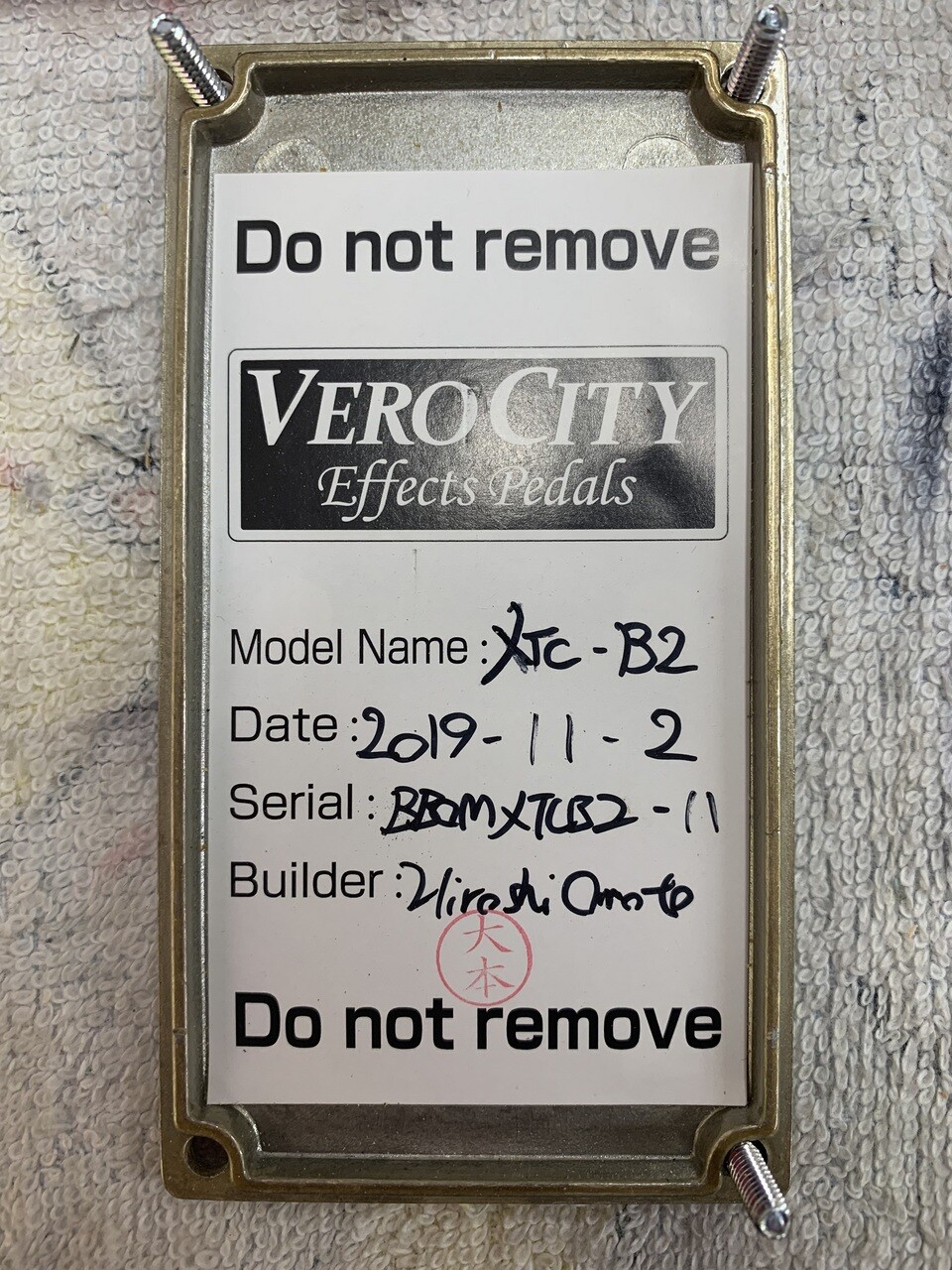 Verocity Effects Pedals XTC-B2 Used Distortion