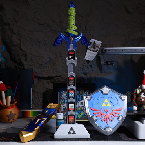Zelda Link Sword Shield Game Card Storage Box Display 3D Printed PLA Case Switch - Picture 8 of 15