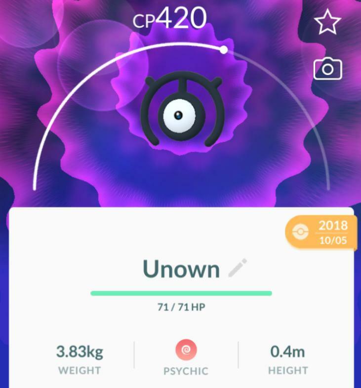 Pokémon Go Unown !~ Various letters ～same day ~fast delivery~