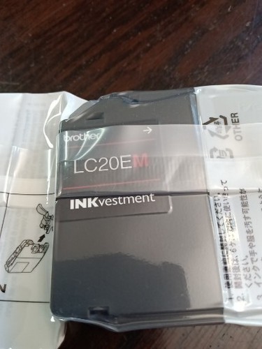 Brother LC-20EM INKvestment Magenta Ink Cartridge Brand New Sealed Fast Shipping - Picture 3 of 4