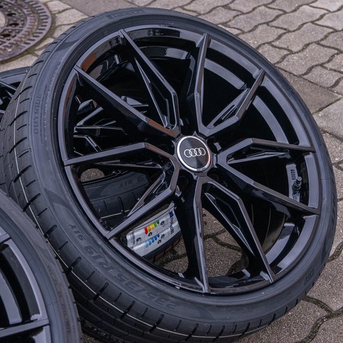19 Zoll Winterräder RW02 für Audi A4 S4 A5 B8 B9 Q2 SQ2 TT TTS 8S 8J RS3 Schwarz - Bild 6 von 10
