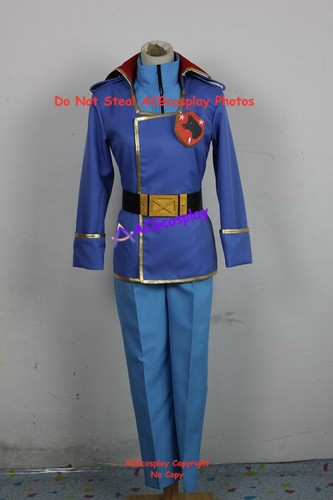 Galaxy Railways Killian Black Cosplay Costume acgcosplay incl pvc prop emblem - Afbeelding 1 van 5