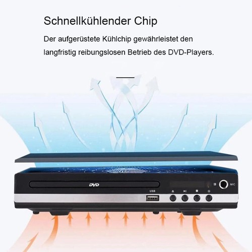 🔥 DVD Player Region Free mit Fernbedienung USB Multi Region & HDMI/AV Kabel NEU - Bild 15 von 16