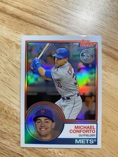 MICHAEL CONFORTO 2018 Topps Series 2 1983 CHROME Silver Pack Refractor Mets #91