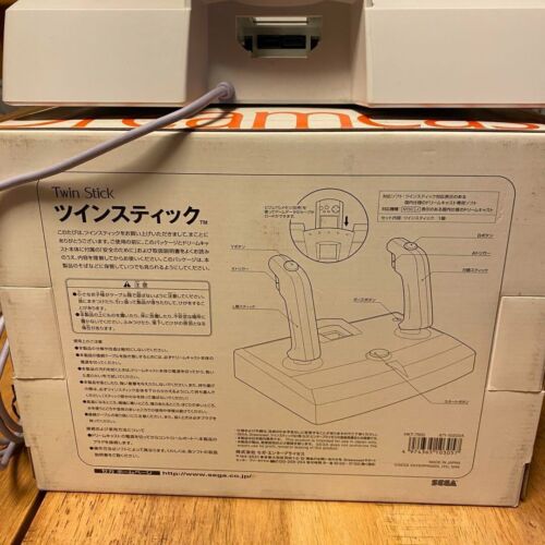 Dreamcast DC Twin Stick HKT-7500 con controller per videogiochi Giappone testato - Foto 3 di 10