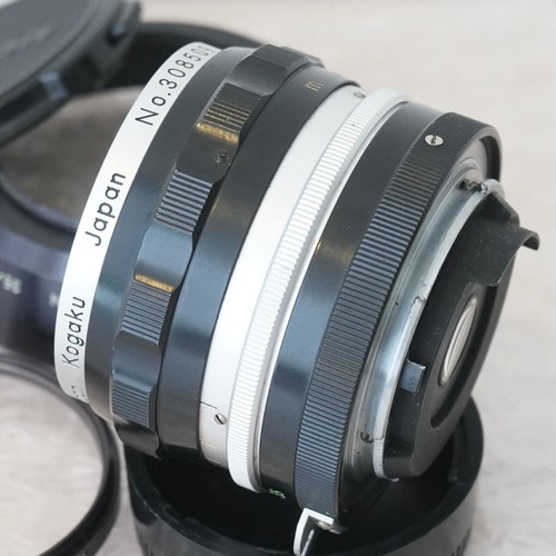 Pat Pend Nippon Kogaku Auto Nikkor H 28mm F3.5 Nikon Non-Ai Lens from Japan - Picture 6 of 13