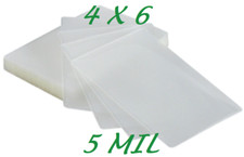 4 x 6 25 pk 5 Mil Laminating Pouches Laminator 4-1/4 x 6-1/4 Video Card Quality