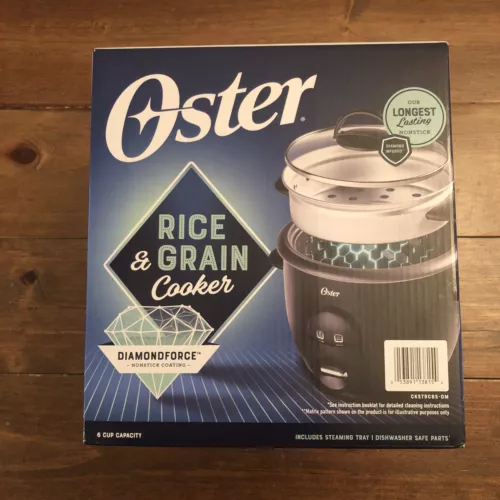 Oster DiamondForce Nonstick 6-Cup Electric Rice Cooker NEVER USED STILL SEALED!