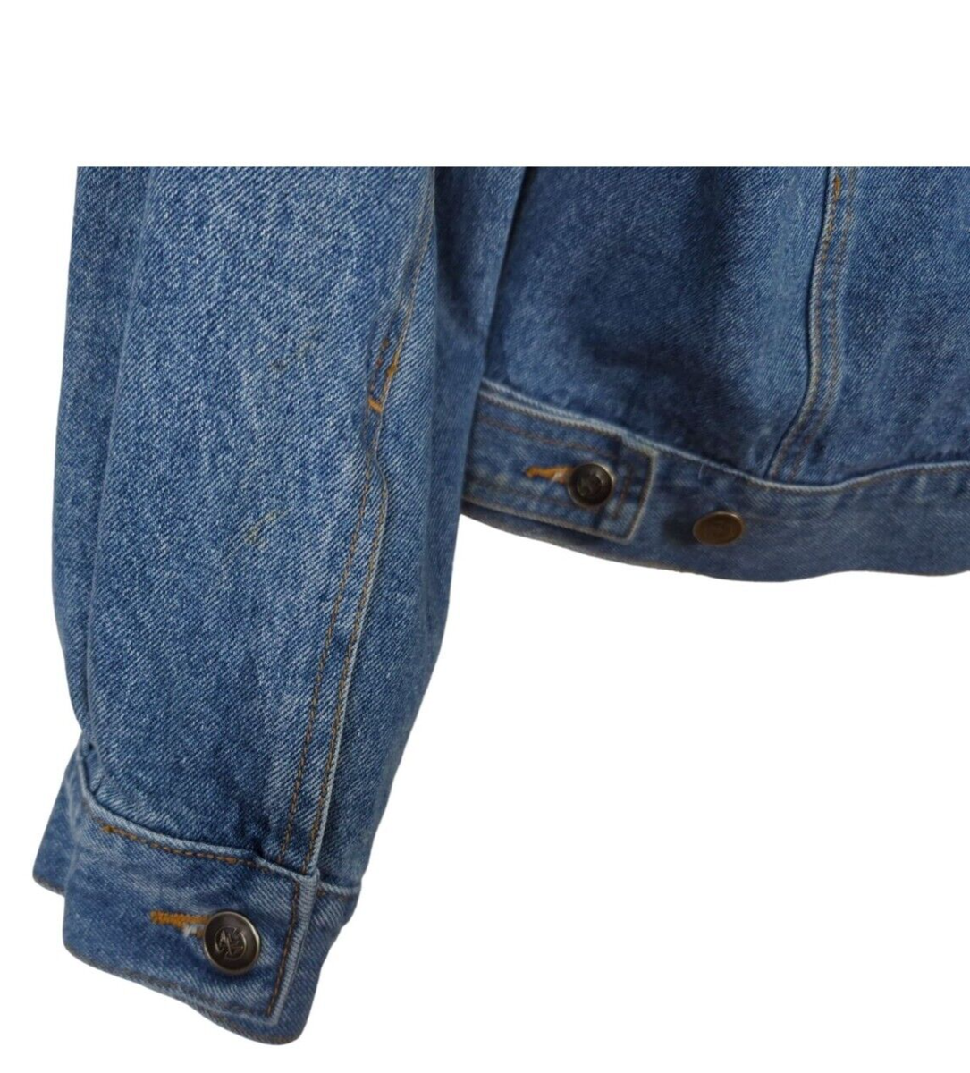 Midwest Traders mens long sleeve 4 pocket denim Vintage Midwest Traders mens long sleeve 4 pocket denim Vintage