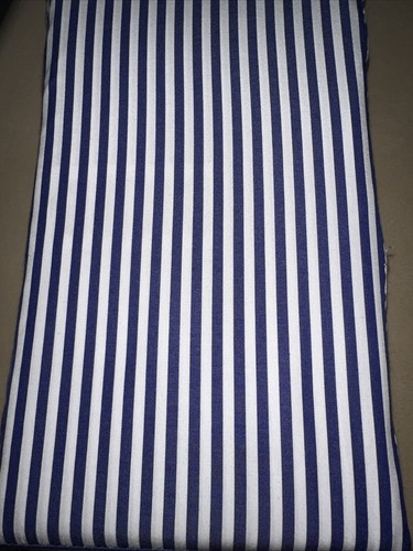RALPH LAUREN ORGANIC SHIRTING STRIPE 2pc KING PIL/CASES NVY/WHI NIP $215 LAST 1 - Picture 4 of 6