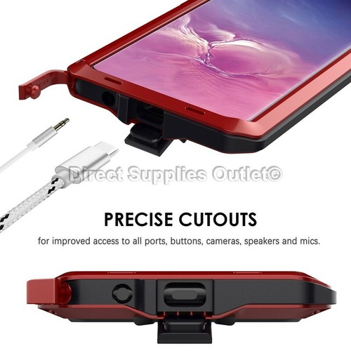 Coque pour Samsung S10 10 Note 10 Plus Métal Antichoc Coque Aluminium Résistante - Photo 12 sur 27