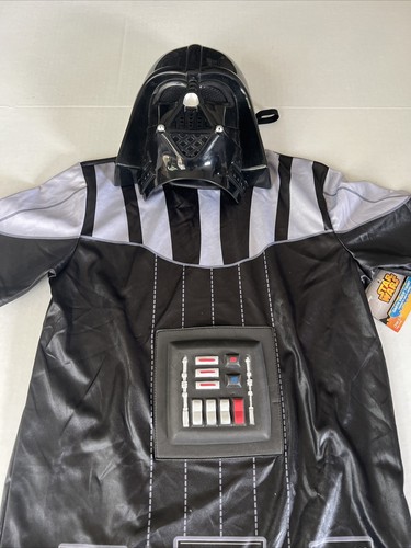 Star Wars Darth Vader T-Shirt 3-D Small  W/Mask Halloween Costume Cosplay - Picture 6 of 6