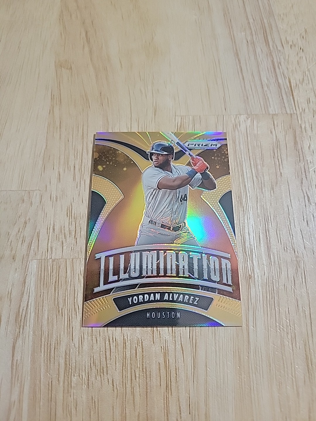 2020 Prizm YORDAN ALVAREZ Illumination Neon Orange Prizm /100 Rookie RC #I-6 SP