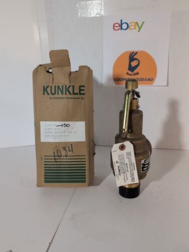 KUNKLE 6010HGM01-AM , SAFETY RELIEF VALVE , 1-1/2" x 2" ,175psi, MAKE OFFER! - Picture 4 of 5