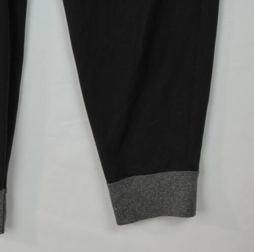 Justice Girl's Black Gray Joggers Girls Size 18 Elastic Waist Drawstring - Picture 3 of 4