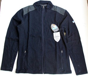 New Kuhl Rival Full Zip Sweater Jacket Chianti Fleece