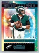 2020 Contenders Jalen Hurts Rookie Of The Year Insert RC RY-JHU Eagles TC1288
