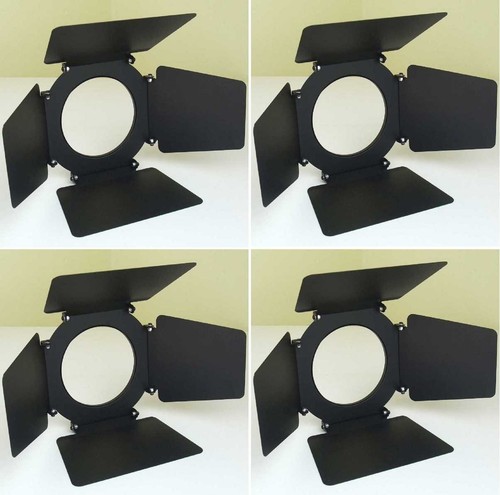 4 x PAR 30 Torblende schwarz Flügel-Begrenzer Flügel-Tor Blend-Klappen Bar-Door - Picture 1 of 7
